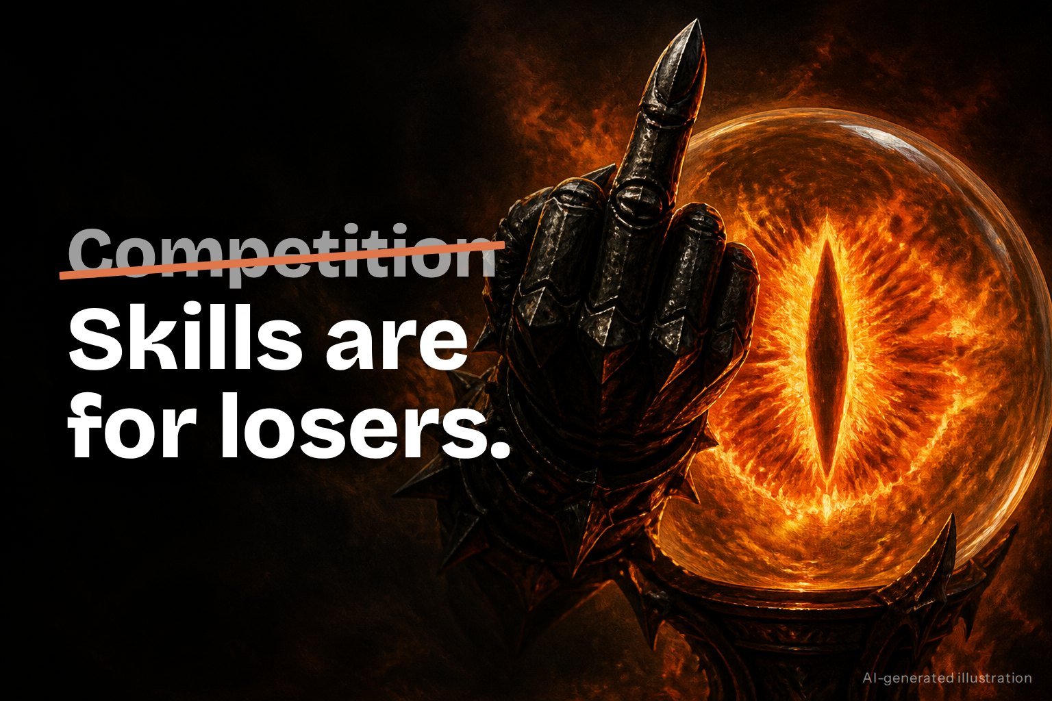 “Competition Is for Losers”